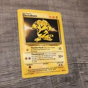 Electabuzz Pokémon Card